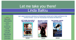 Desktop Screenshot of lindaballouauthor.com